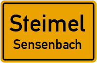 Sensenbacher Straße in SteimelSensenbach