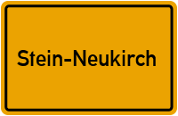 City Sign Stein-Neukirch