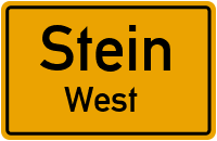 Hauptstraße in SteinWest