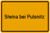 City Sign Steina bei Pulsnitz