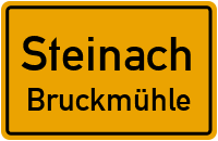 Straßen in Steinach Bruckmühle