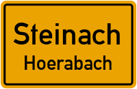Straßen in Steinach Hoerabach