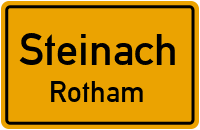Rothamer Straße in SteinachRotham