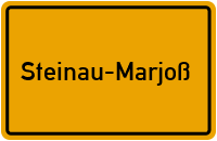 Ortsschild Steinau-Marjoß