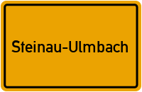 Ortsschild Steinau-Ulmbach
