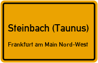 Ahornweg in Steinbach (Taunus)Frankfurt am Main Nord-West