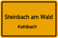 Waldweg in Steinbach am WaldKehlbach