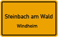 Trebachsweg in Steinbach am WaldWindheim