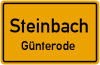 Straßen in Steinbach Günterode
