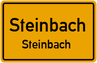 Alte Bahnhofstraße in SteinbachSteinbach