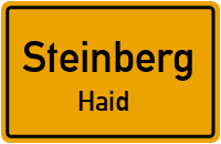 Straßen in Steinberg Haid