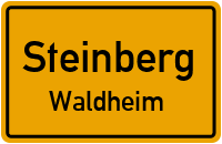 Straßen in Steinberg Waldheim