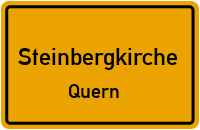 Dreiherstraße in SteinbergkircheQuern