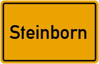 Alte Poststraße in Steinborn