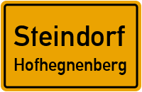 Straßenverzeichnis Steindorf Hofhegnenberg