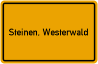City Sign Steinen, Westerwald