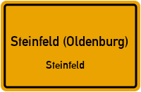 Diepholzer Straße in Steinfeld (Oldenburg)Steinfeld