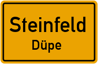 Drosteweg in SteinfeldDüpe