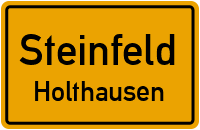 Eichenweg in SteinfeldHolthausen