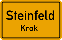 Poststraße in SteinfeldKrok