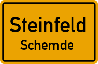 Barkeweg in SteinfeldSchemde
