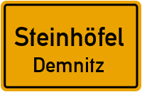 Siedlungsweg in SteinhöfelDemnitz