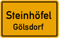 Doktor-Schubert-Straße in SteinhöfelGölsdorf
