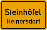 Hauptstraße in SteinhöfelHeinersdorf