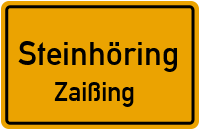 Straßenverzeichnis Steinhöring Zaißing