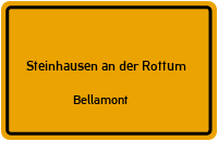 Kalkäckerweg in Steinhausen an der RottumBellamont