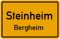 Bischofstraße in SteinheimBergheim