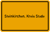 City Sign Steinkirchen, Kreis Stade