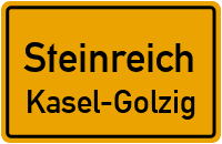 Straßen in Steinreich Kasel-Golzig