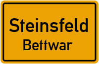 Straßen in Steinsfeld Bettwar