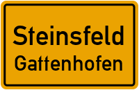 Straßen in Steinsfeld Gattenhofen