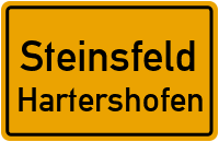 Straßen in Steinsfeld Hartershofen