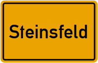 Steinsfeld in Bayern