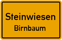 Birnbaum in SteinwiesenBirnbaum