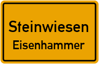 Eisenhammer in SteinwiesenEisenhammer