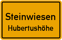 Hubertushöhe in 96349 Steinwiesen (Hubertushöhe)
