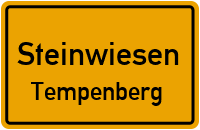 Tempenberg in SteinwiesenTempenberg