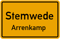 Arrenkamper Straße in StemwedeArrenkamp
