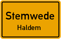 Haldemer Straße in 32351 Stemwede (Haldem)