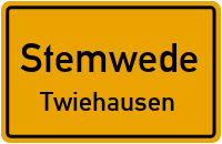 Hollweder Straße in StemwedeTwiehausen