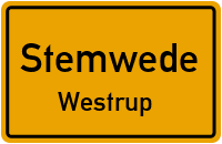 Westruper Straße in 32351 Stemwede (Westrup)