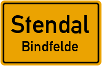 Bindfelder Dorfstraße in StendalBindfelde