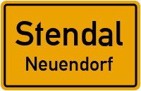 Straßenverzeichnis Stendal Neuendorf