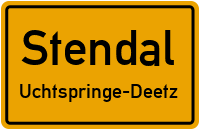 Alte Heerstraße in StendalUchtspringe-Deetz