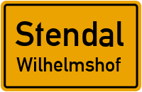 Wilhelmshofer Straße in 39576 Stendal (Wilhelmshof)