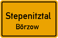 Lindenstraße in StepenitztalBörzow